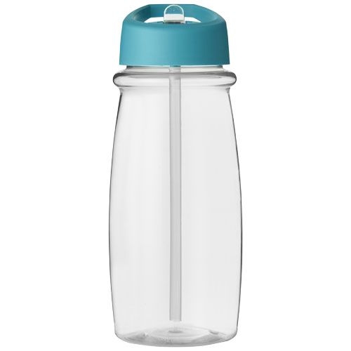 PF210882-14H2O Active® Pulse 600 ml Sportflasche mit Ausgussdeckel_ transparent_aquablau