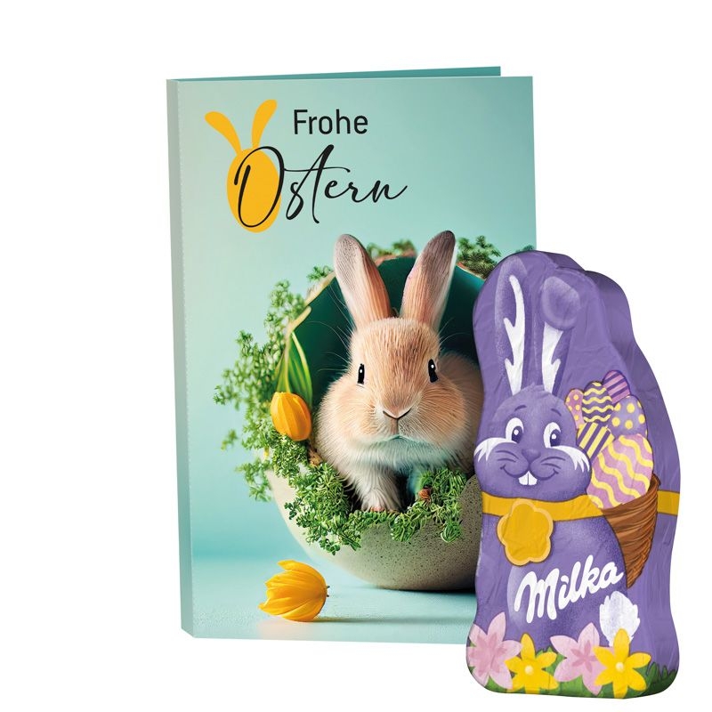 JG30023Werbekarte Visitenkartenformat Ostern