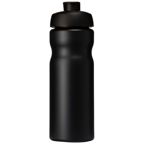 PF210685-12Baseline® Plus 650 ml Sportflasche mit Klappdeckel_ schwarz