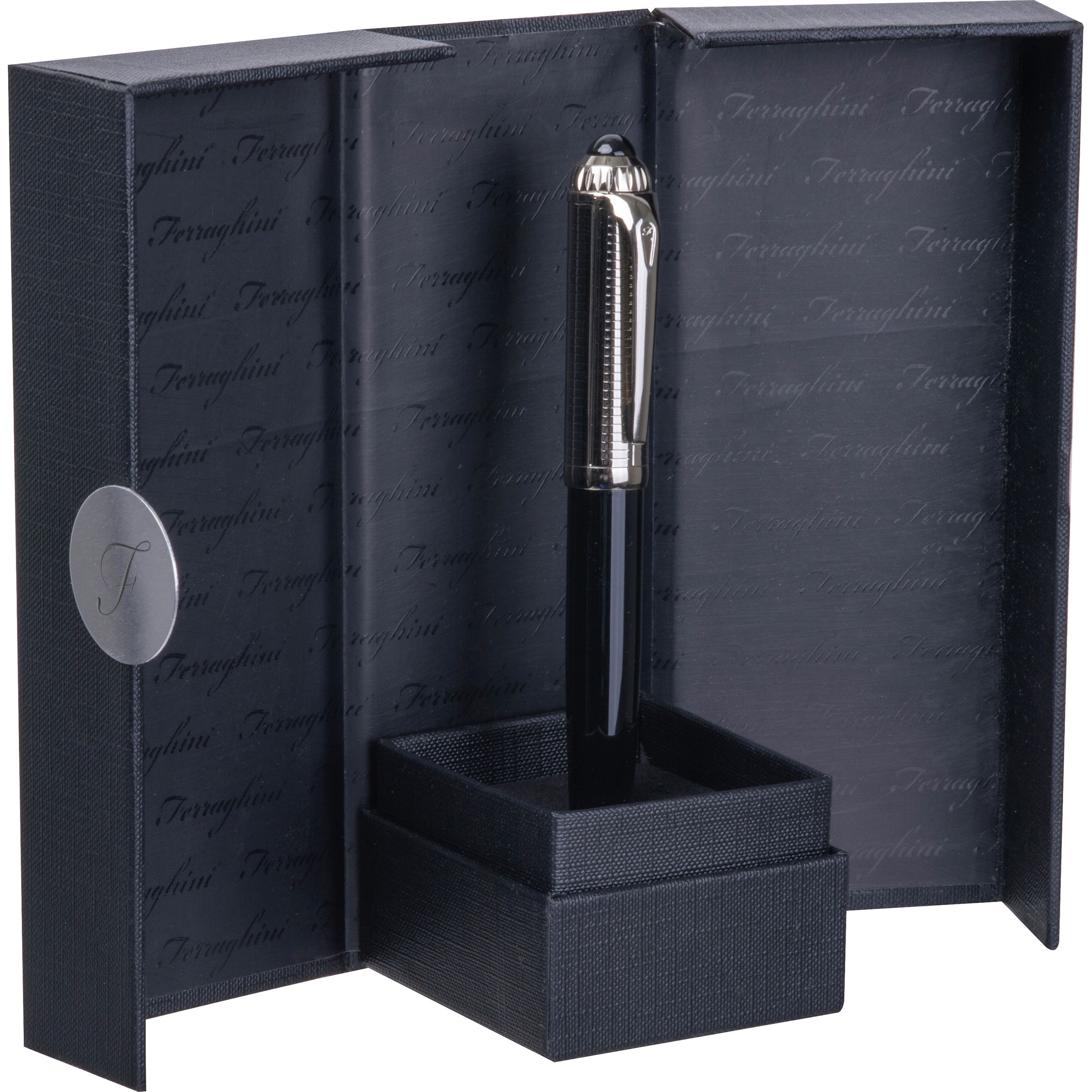 MAF252-03Ferraghini Rollerball Schreibgeraet AUDREY_ schwarz
