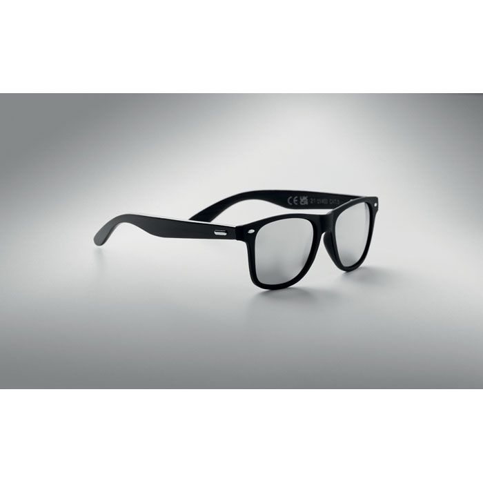 MO6492-17Rhodos Sonnenbrille mit Bambus_ Silber Glaenzend