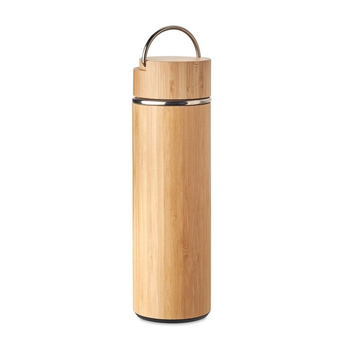 MO6272-40Tampere Isolierflasche 400ml_ Holz