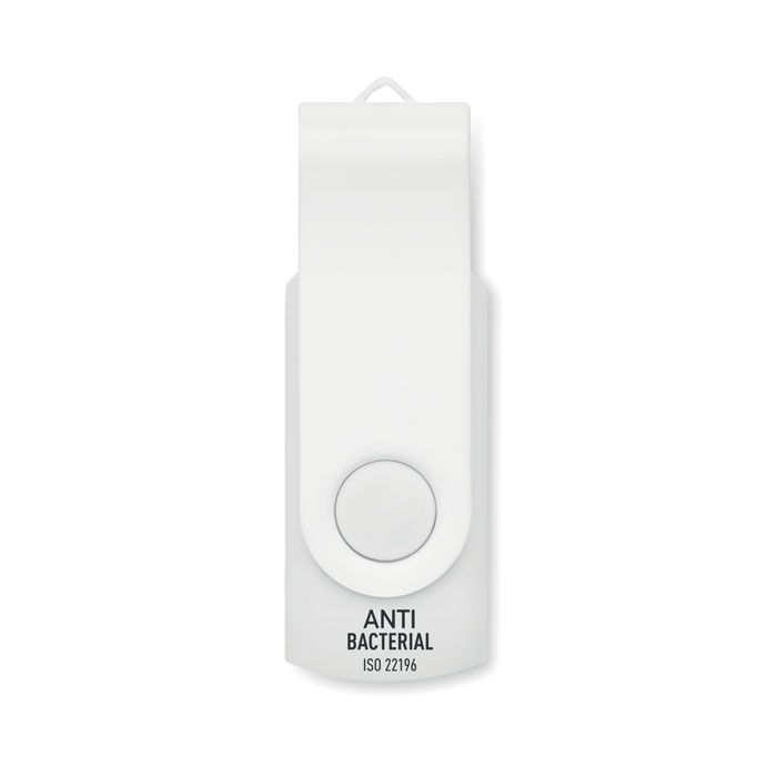 MO1204-06Tech Clean Antibakterieller USB-Stick 16GB_ Weiss_ 16 GB