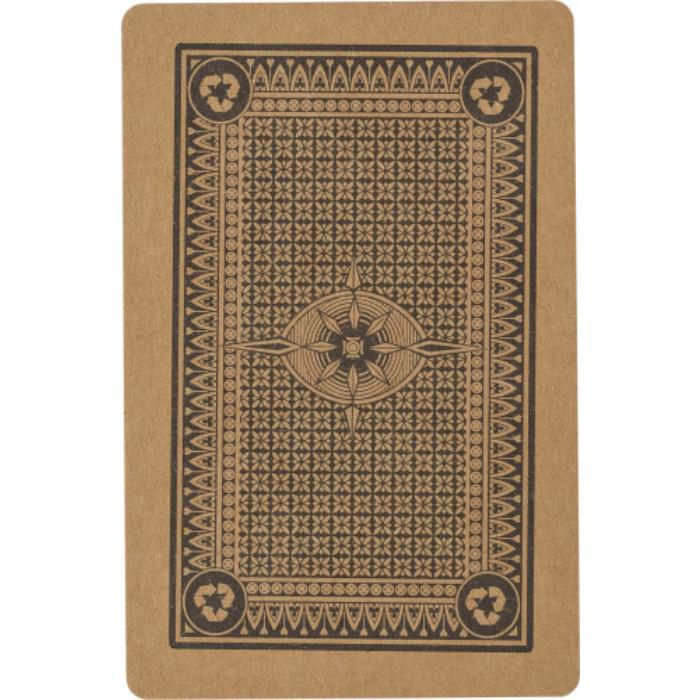 GI710073-11Spielkarten aus recyceltem Papier Andreina_ Braun