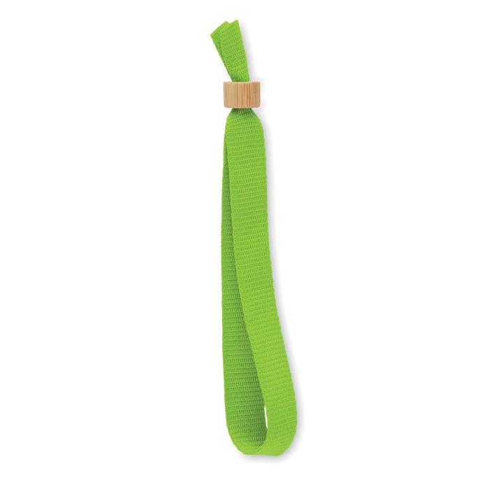 MO6706-48Fiesta Armband RPET-Polyester_ limettengruen MO6706-48Fiesta Armband RPET-Polyester_ limettengruen