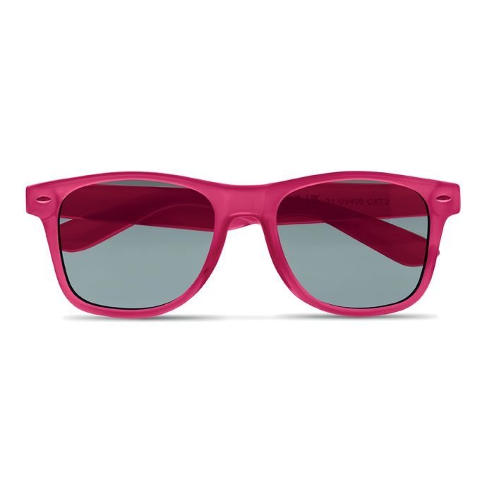 MO6531-50Macusa Sonnenbrille RPET_ Transparent Fuchsie