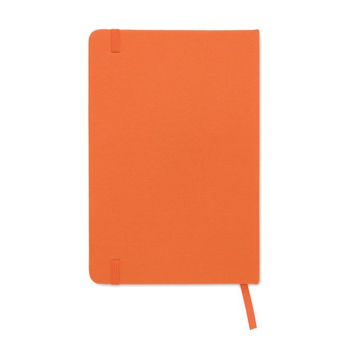 MO9966-10Note Rpet DIN A5 Notizbuch 600D RPET_ Orange