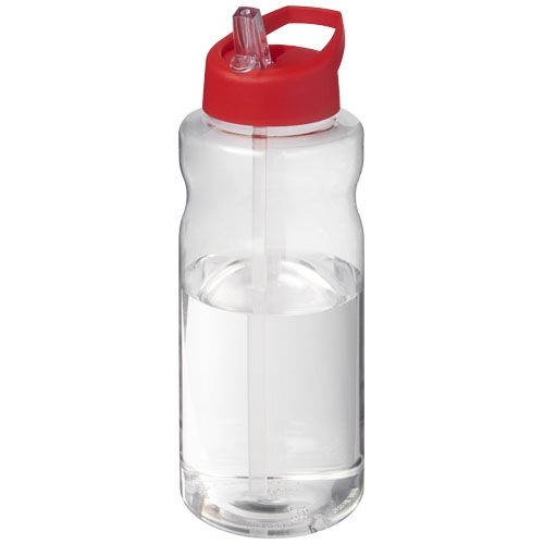 PF210176-2H2O Active® Big Base 1L Sportflasche mit Ausgussdeckel_ rot