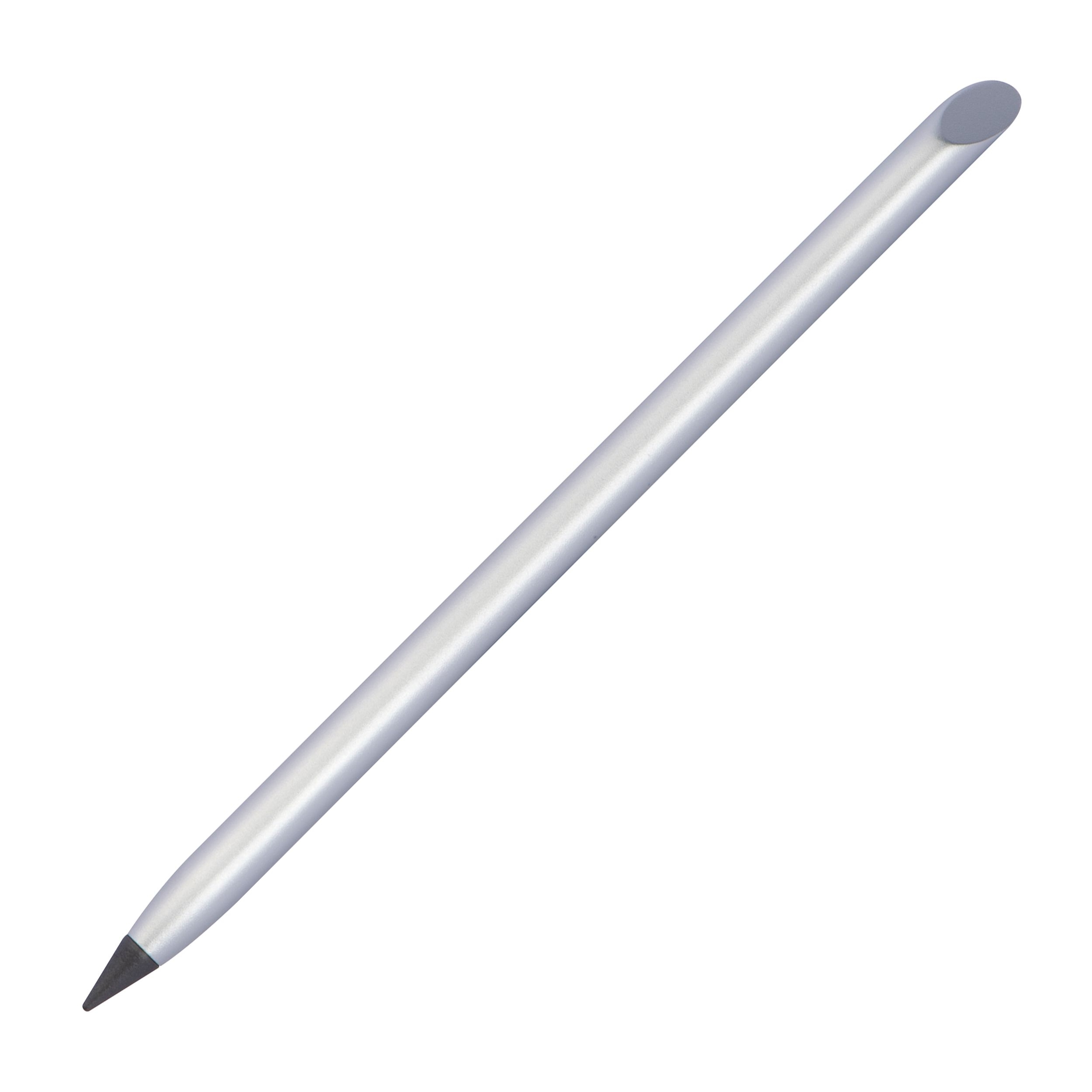 MA12617-07Tintenloses Schreibgeraet aus Alumimium mit Graphit Mine_ silbergrau