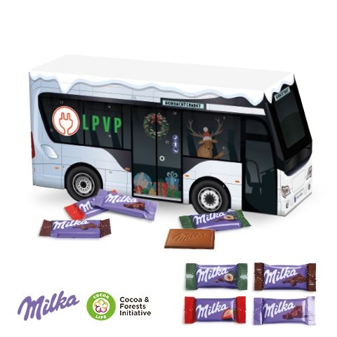 CD951703D Adventskalender _Bus_ mit Milka Schokolade
