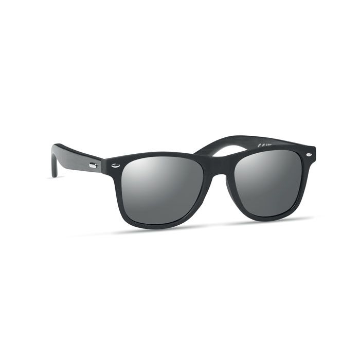 MO6492-17Rhodos Sonnenbrille mit Bambus_ silber glaenzend