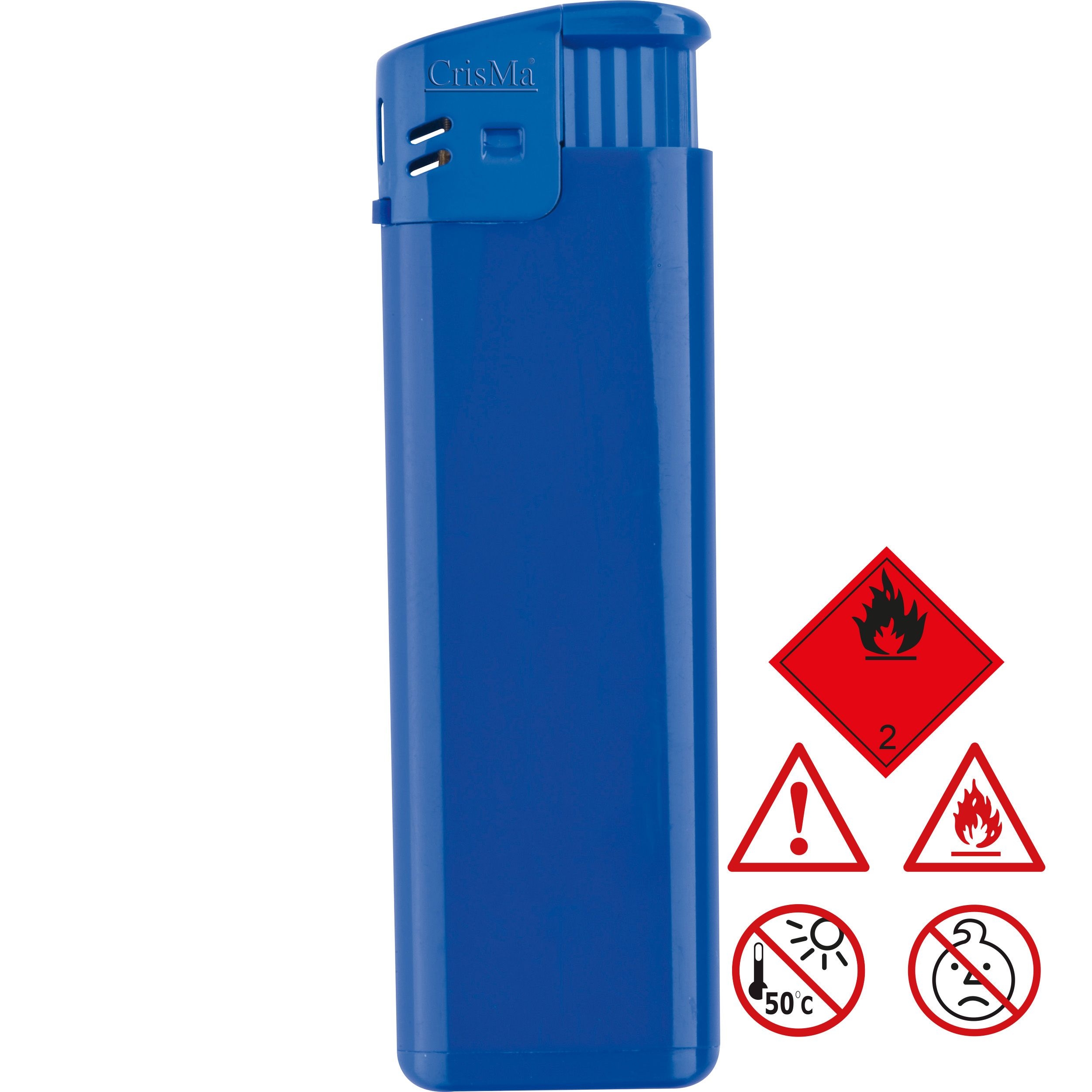 MA91106-04Elektronik Feuerzeug_ nachfuellbar_ blau
