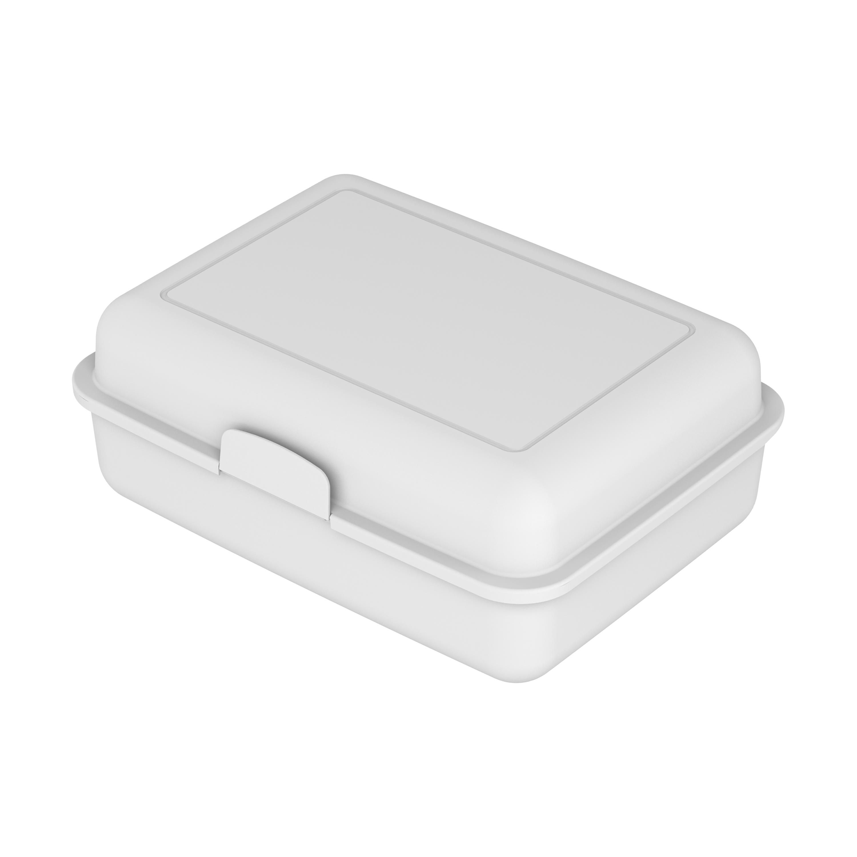 EL01032-1Vorratsdose _School-Box_ gross_ mit Trennschale_ weiss