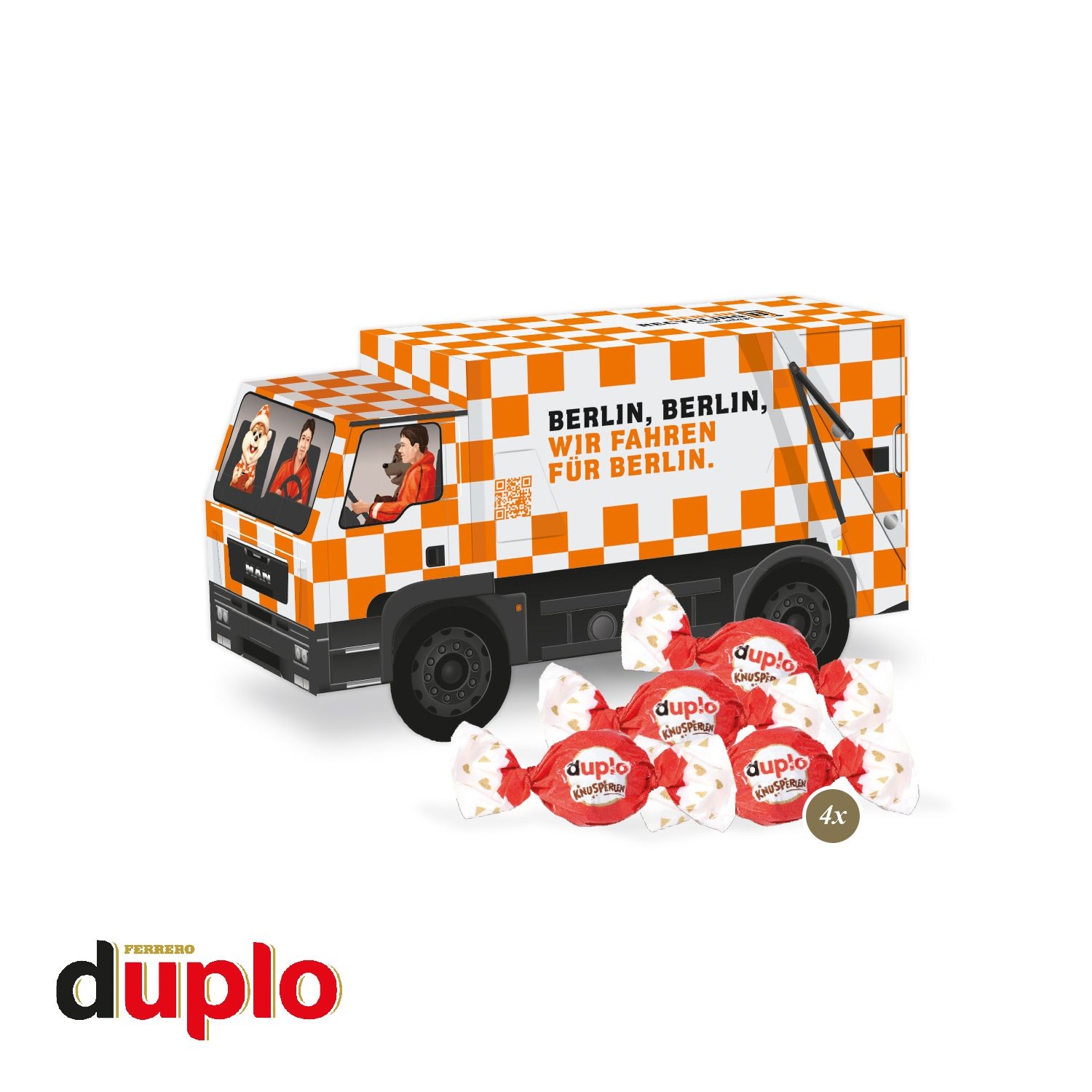 CD955423D Praesent LKW mit duplo Knusperlen