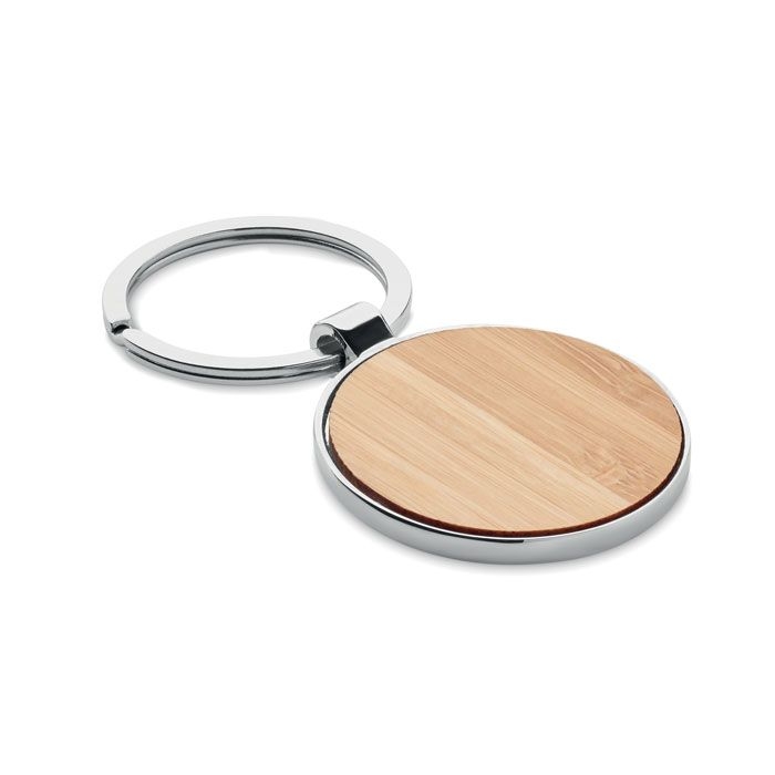 MO9948-40Ballarat Schluesselring Bambus_ rund_ Holz