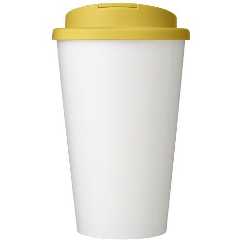 PF210697-4Brite-Americano® 350 ml Isolierbecher mit auslaufsicherem Schraubverschluss_ weiss_gelb