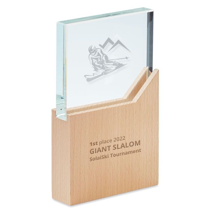 MO6585-40Zeal Pokal Kristallglas_ Holz