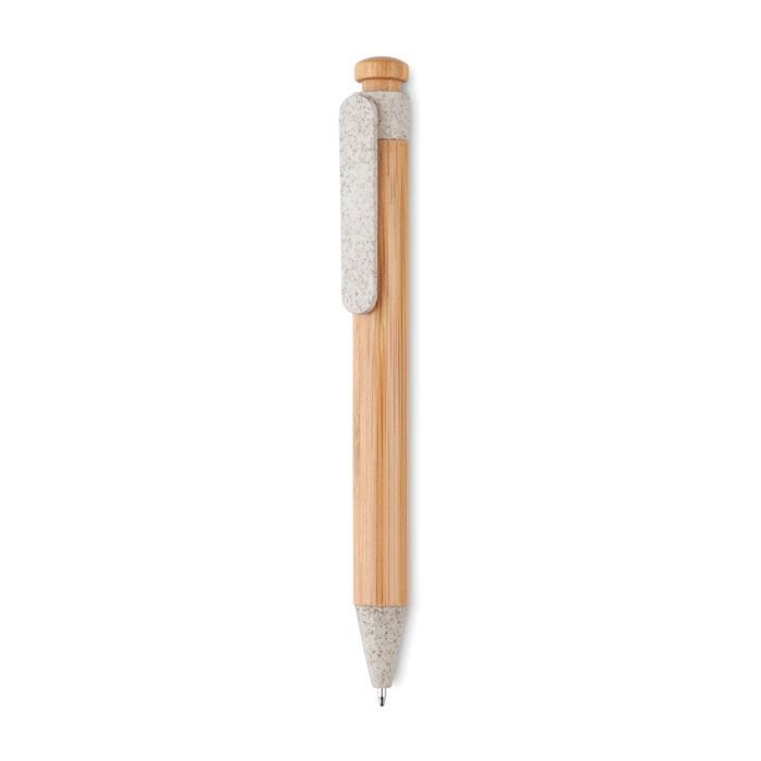 MO9481-13Toyama Oeko-Druckkugelschreiber_ Beige