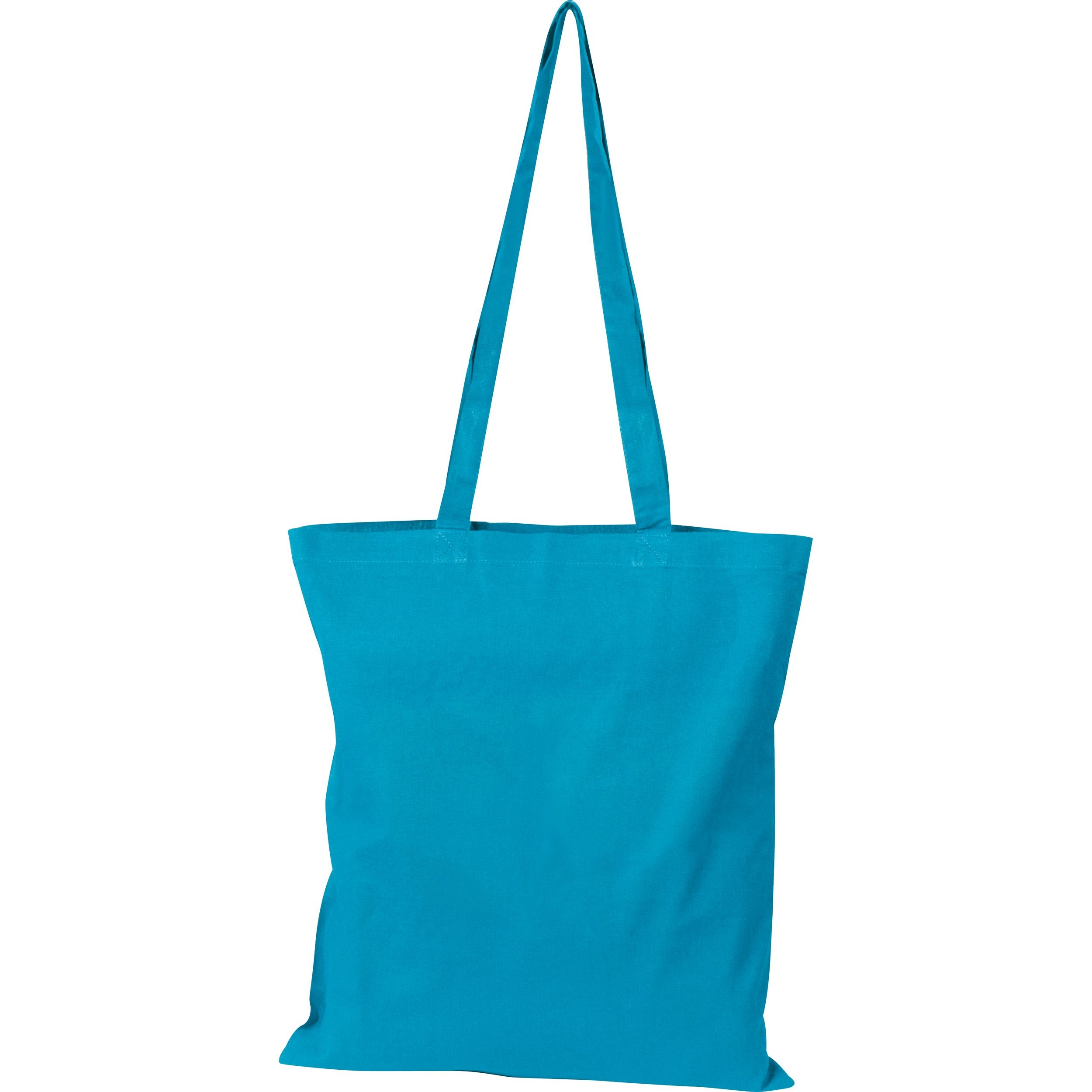 MA60880-14Baumwolltasche mit langen Henkeln LANCE_ tuerkis
