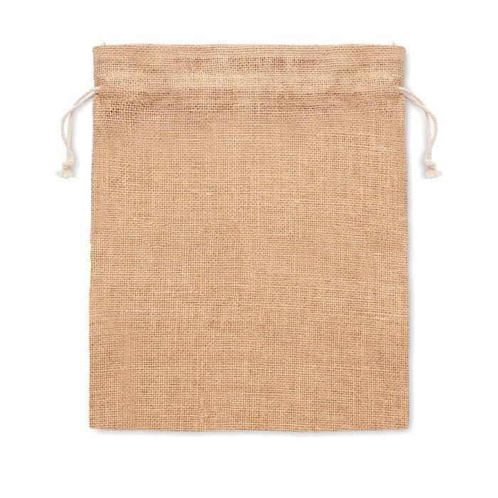 MO9928-13Jute Small Kleine Jute Tasche 14x22 cm_ Beige