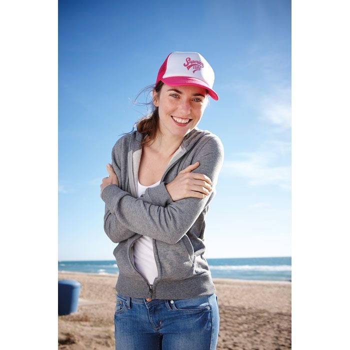 MO8594-72Trucker Cap Truckers Cap_ Neon Fuchsia