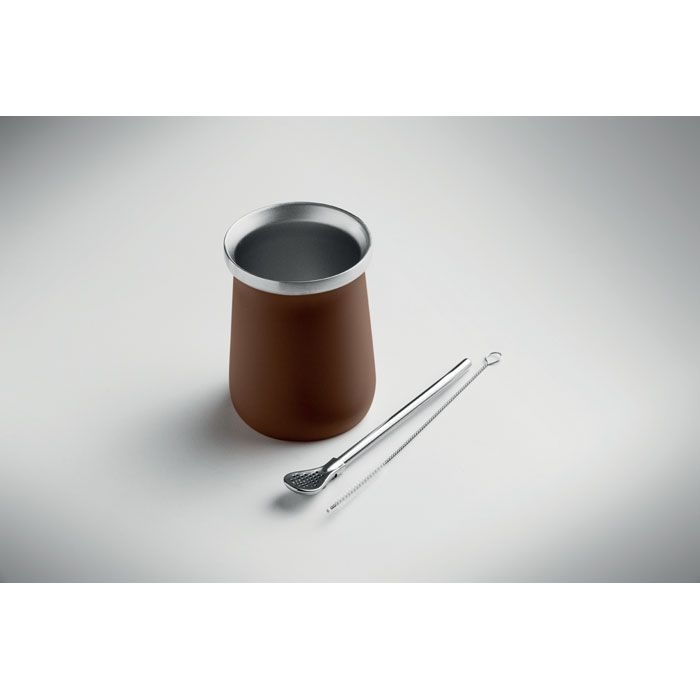 MO2776-01Miyerba Yerba-Mate-Becher 240ml_ braun
