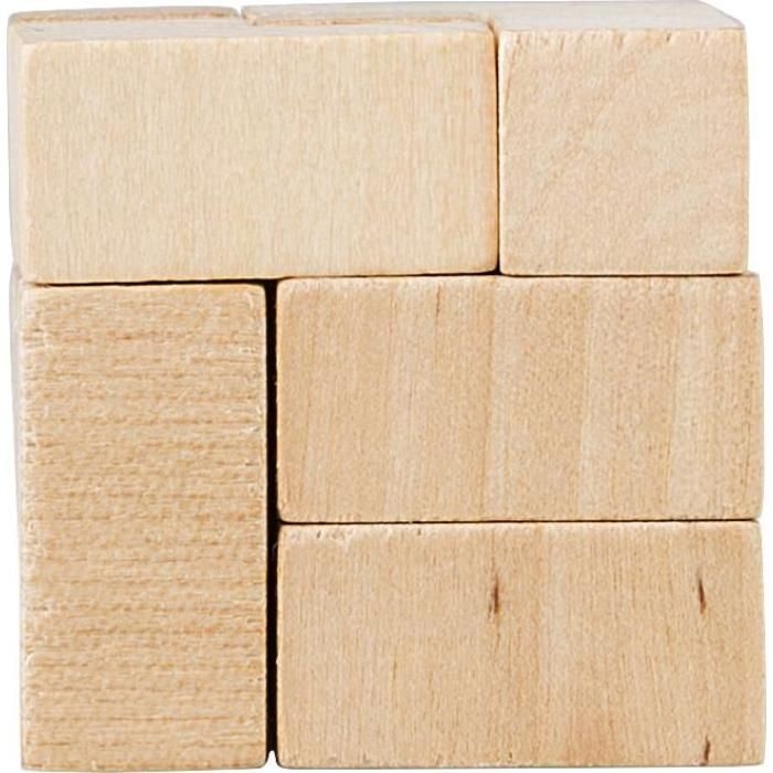 GI749996-11Wuerfelpuzzle aus Holz Amber_ brown