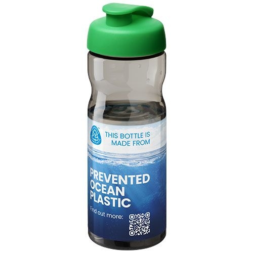 PF220100-4H2O Active® Eco Base 650 ml Sportflasche mit Klappdeckel_ hellgruen_kohle