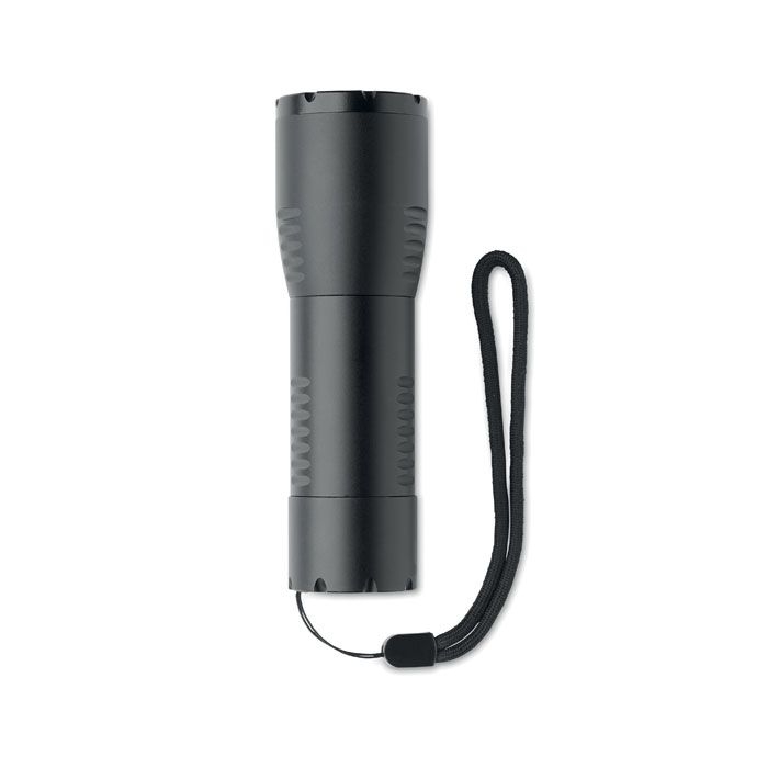 MO6591-03Enta Kleine LED-Taschenlampe Alu_ Schwarz
