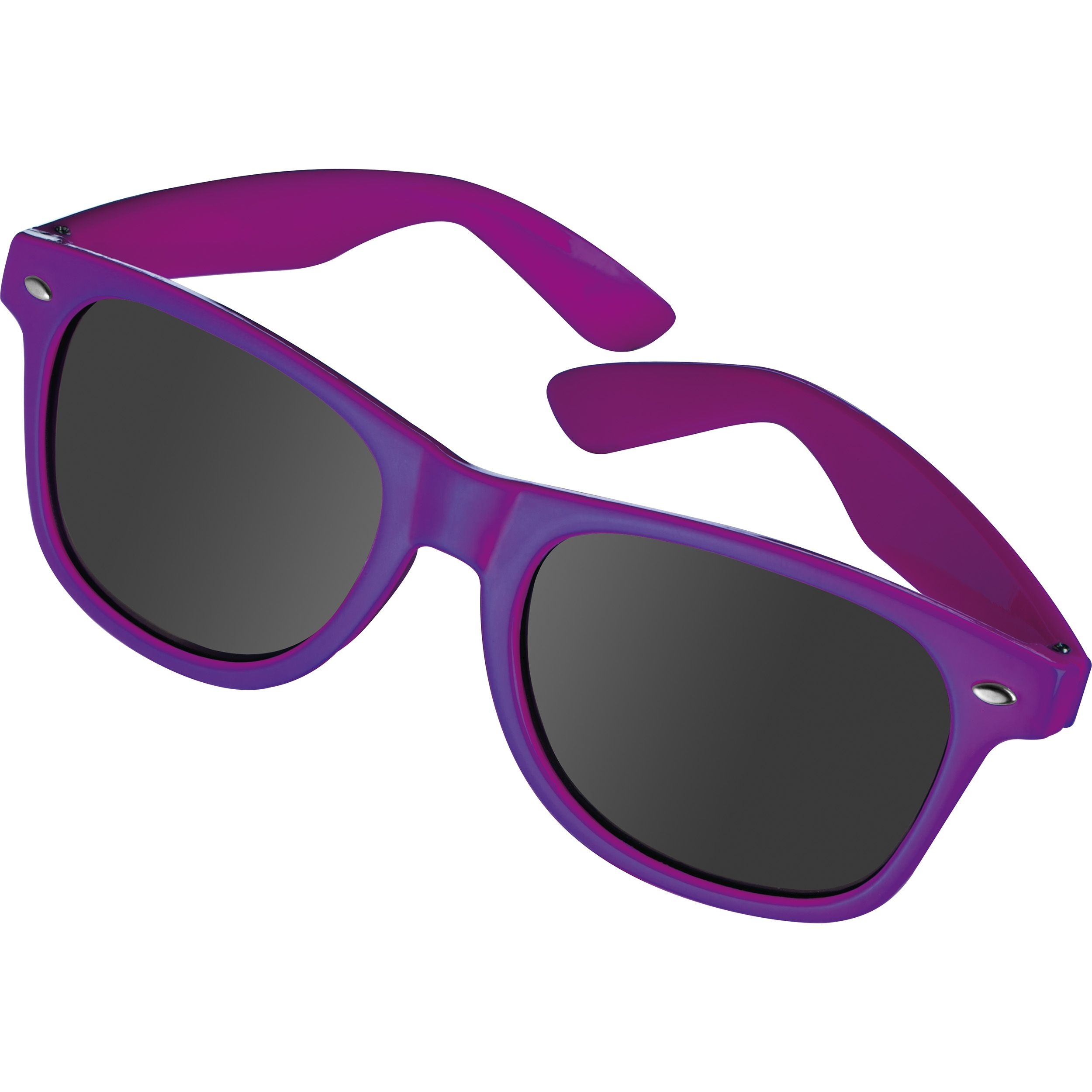 MA58758-12Sonnenbrille aus Kunststoff im _Nerdlook_ UV 400 Schutz GIANNA_ lila