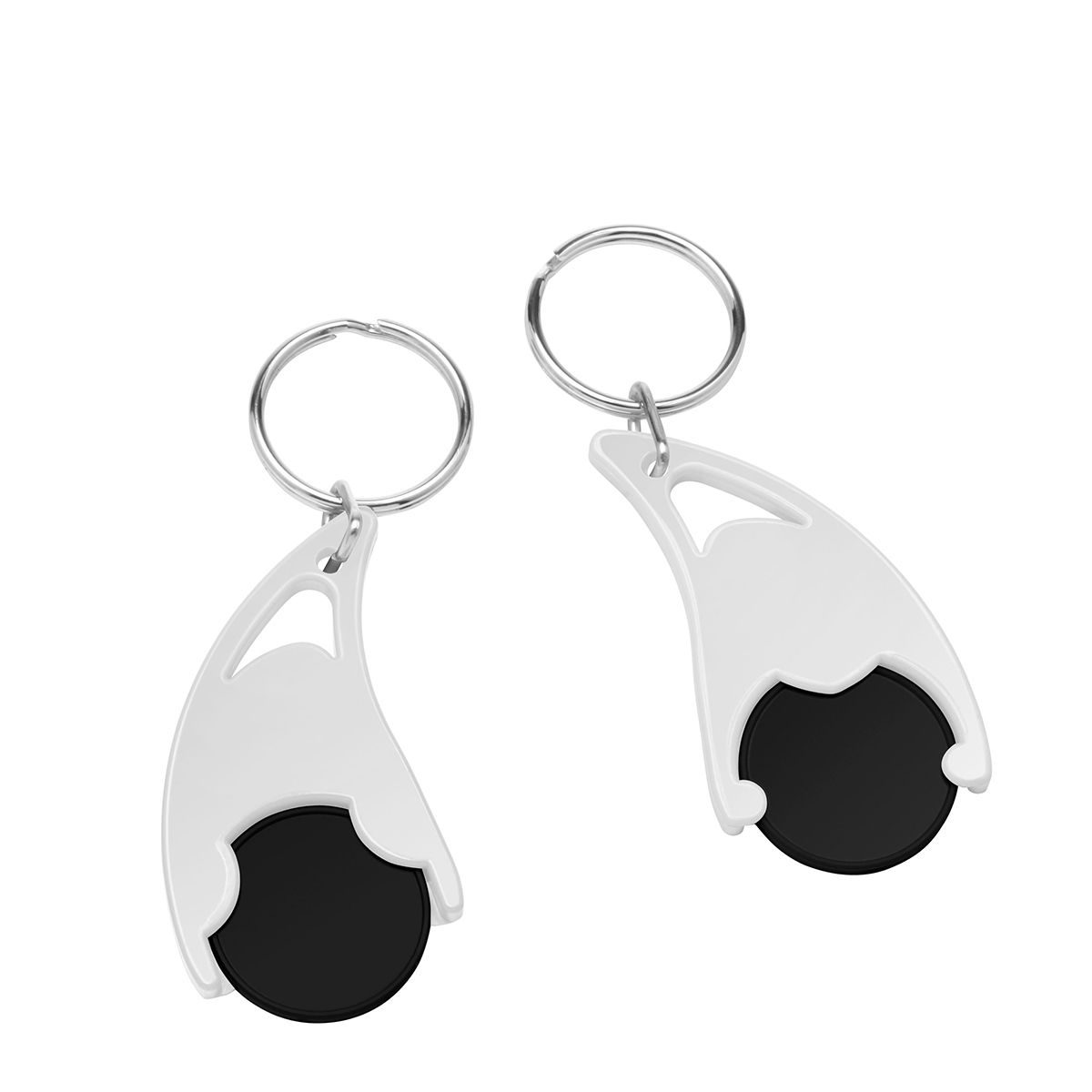 HE7491R-6-0Chiphalter mit  1€-Chip _Epsilon_ schwarz_ weiss