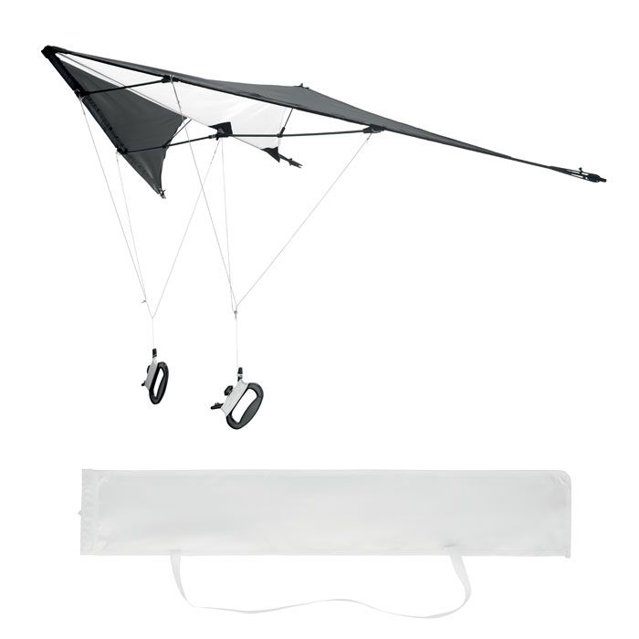 Fly Away Delta-Kite Lenkdrachen, schwarz