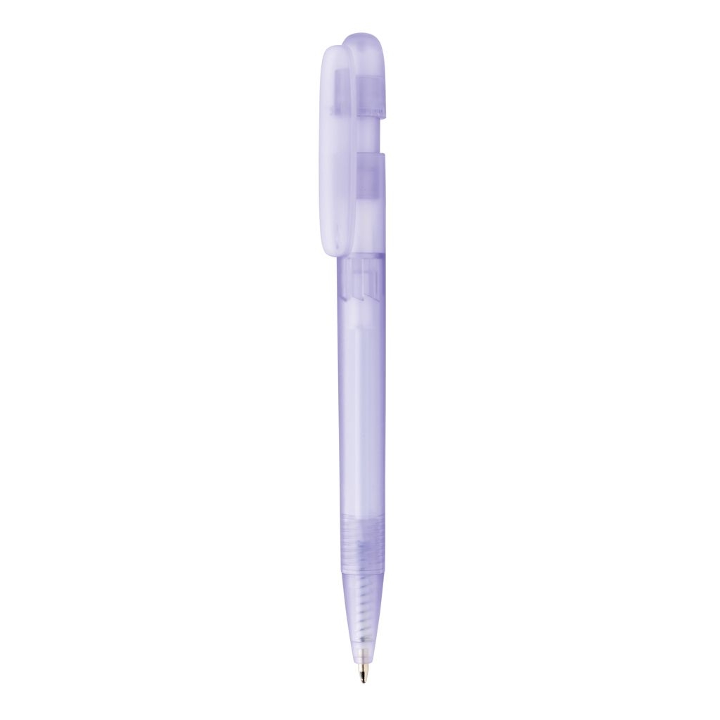 XDP611.26-30Devin transparenter Stift aus GRS zertifiziertem rABS_ lila