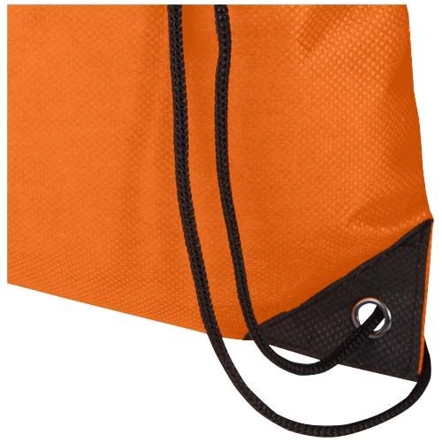 PF130080-3Evergreen Sportbeutel aus recyceltem GRS Non Woven 5 L_ orange