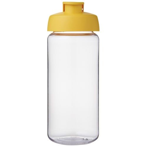 PF210445-15H2O Active® Octave Tritan™ 600-ml-Sportflasche mit Klappdeckel_ transparent klar_gelb
