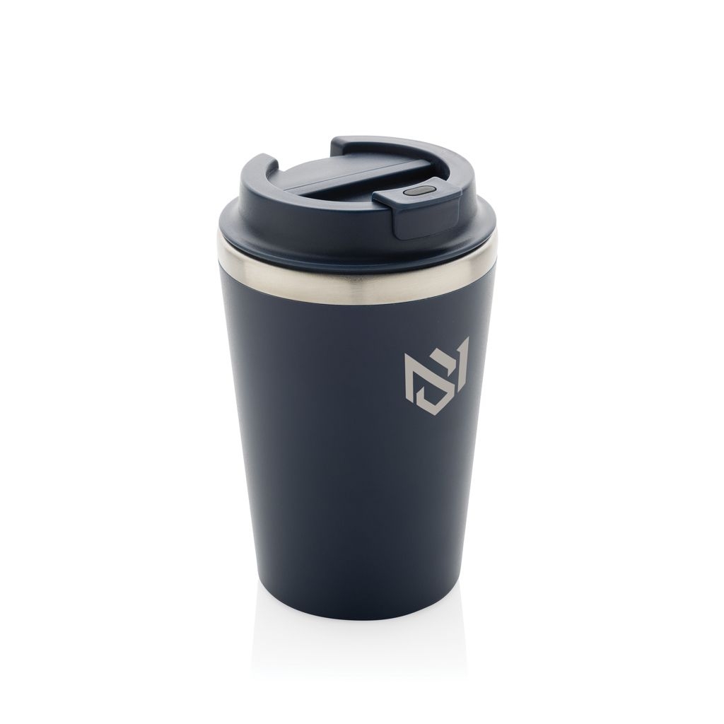 XDP437.14-25Java 350ml RCS recycelter doppelwandiger Becher_ navy blau