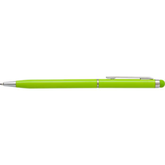 GI3832-19Kugelschreiber aus Aluminium Irina_ Limettengruen