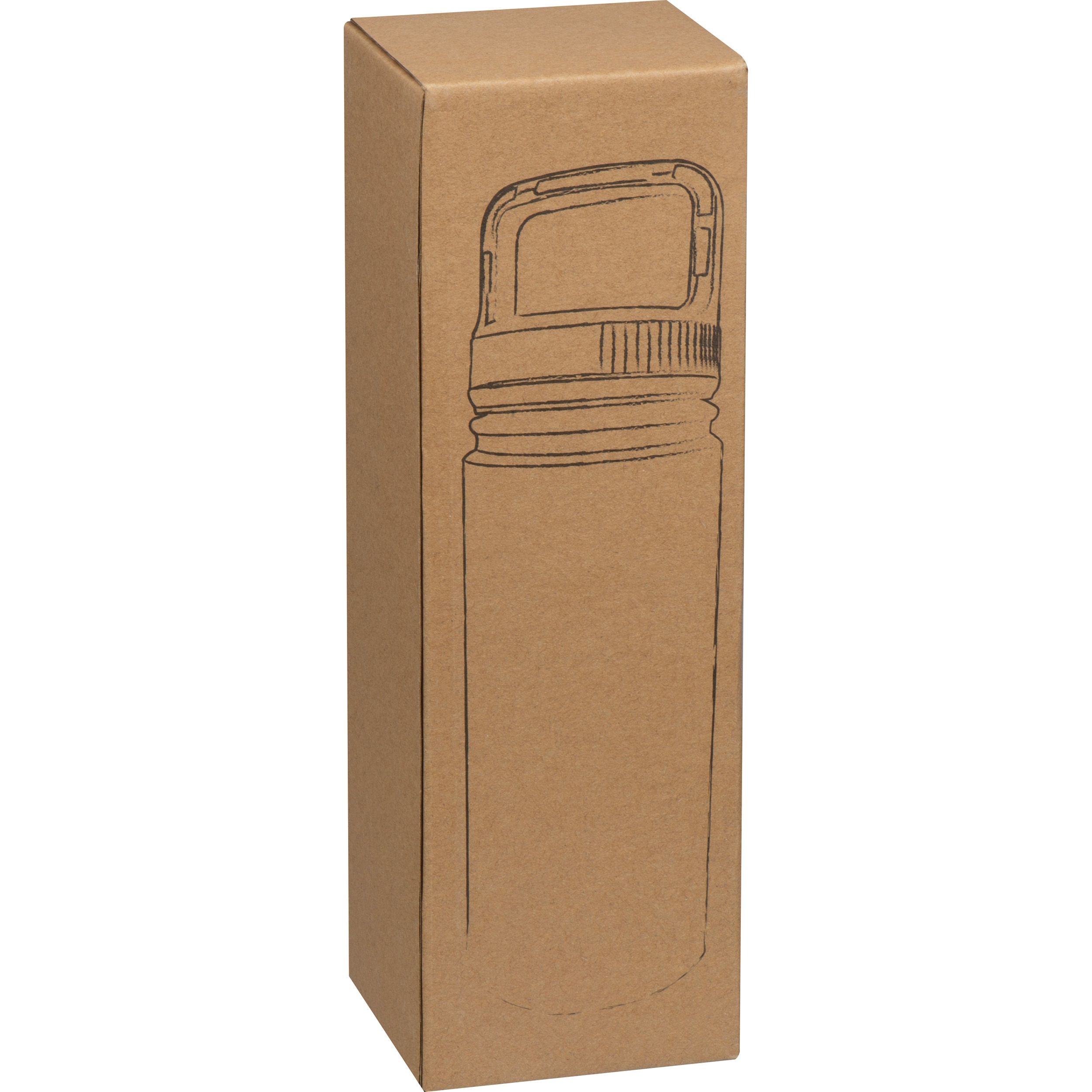 MA62414-07Vakuum Edelstahlflasche_ 550ml MASSIMILIANO_ silbergrau