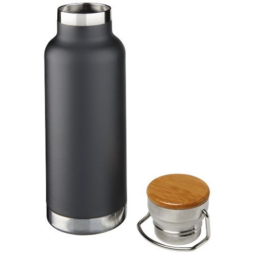 PF100594-1Thor 480 ml Kupfer-Vakuum Isolierflasche_ schwarz