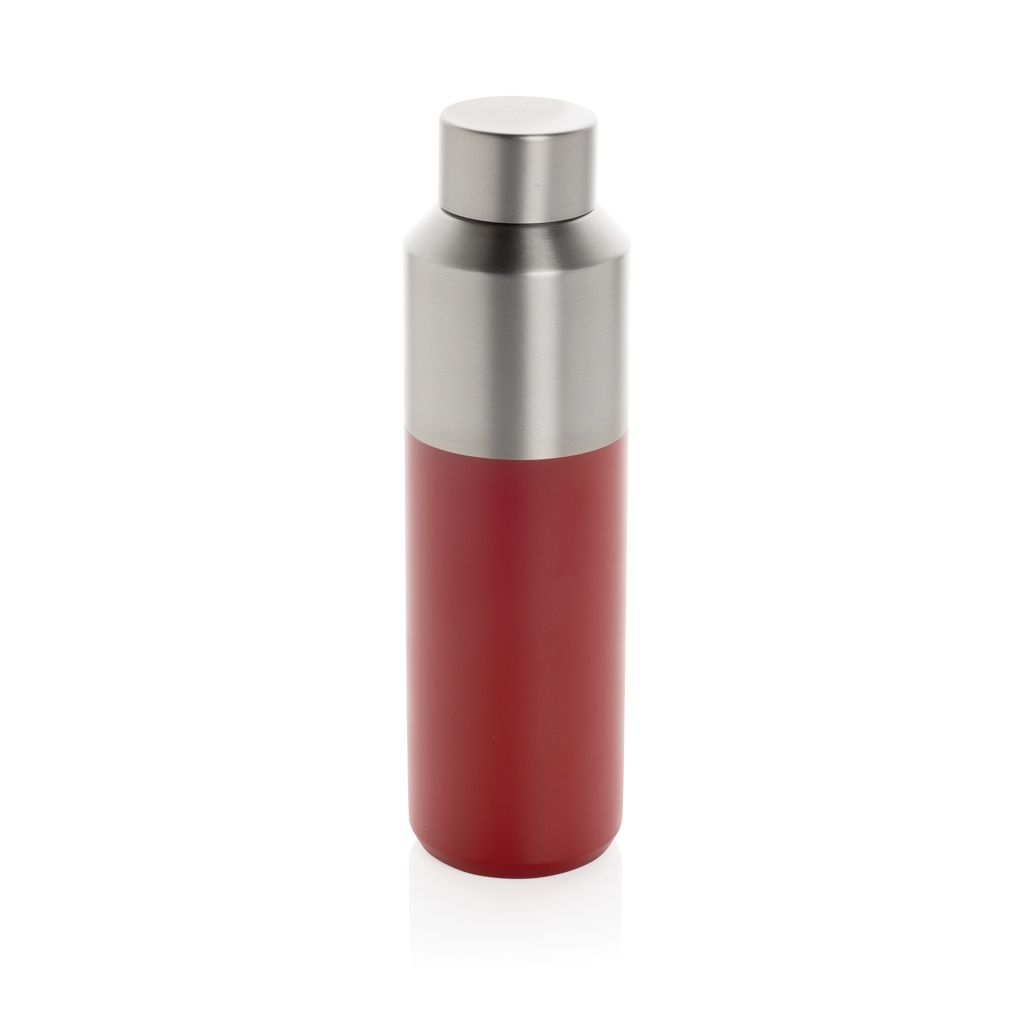 XDP437.07-24Fluid Flasche aus RCS-zertifiziert recyceltem Stahl_ 600ml_ rot
