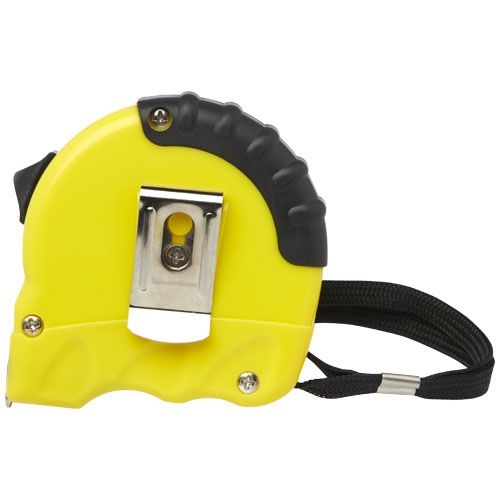 PF104581-1Rule 5 Meter Massband aus recyceltem RCS Kunststoff_ gelb