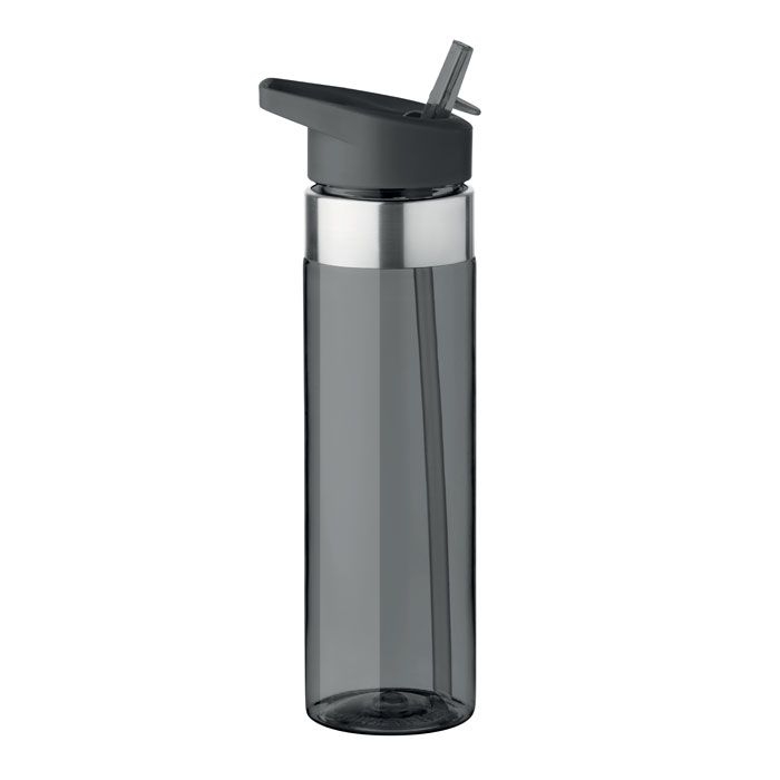 MO9227-27Sicilia Trinkflasche Tritan 650 ml_ Transparent Grau MO9227-27Sicilia Trinkflasche Tritan 650 ml_ Transparent Grau