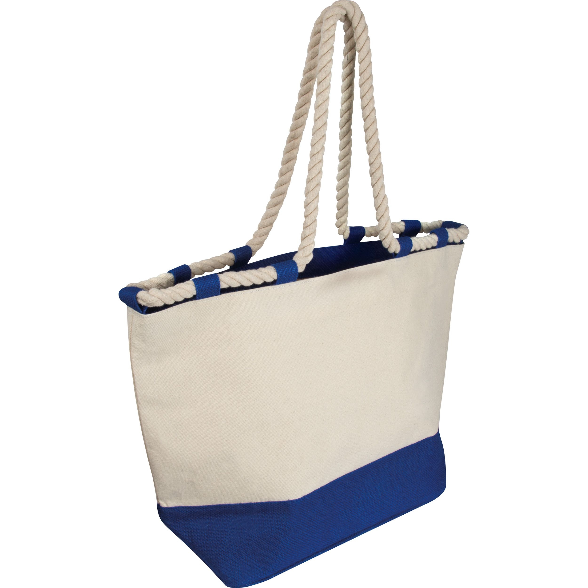 MA60864-04Jutetasche mit Kordel LIANA_ blau