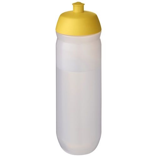 PF210442-2HydroFlex™ Clear 750 ml Squeezy Sportflasche_ gelb_klar mattiert