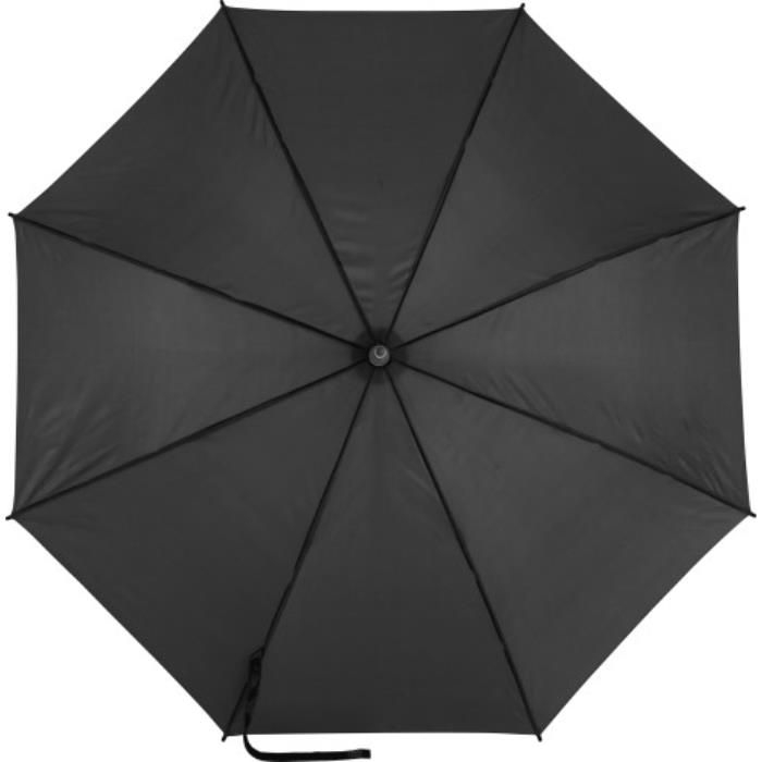GI0945-01Automatik Stockschirm aus Pongee-Polyester Suzette_ Schwarz