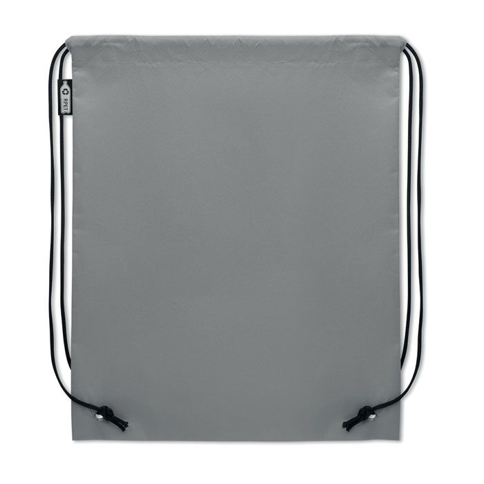 MO2809-07Daffy Rpet Beutel mit Kordelzug Non Woven_ grau