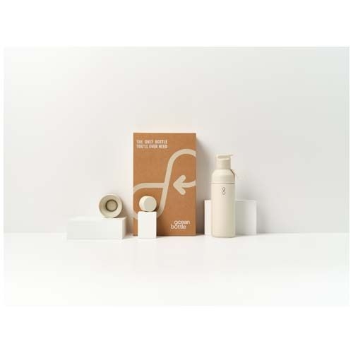 PF113185-1Ocean Bottle 500 ml 3 in 1 Set_ sandstone