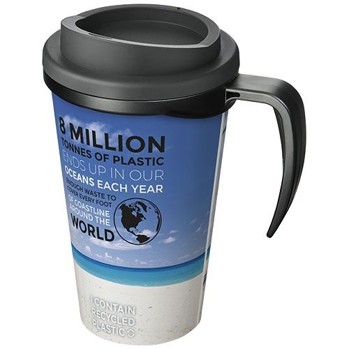 PF210006-25Brite-Ameriano® Grande 350 ml Isolierbecher_ schwarz_grau PF210006-25Brite-Ameriano® Grande 350 ml Isolierbecher_ schwarz_grau