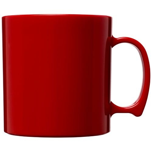 PF210014-4Standard 300 ml Kunststoffbecher_ rot