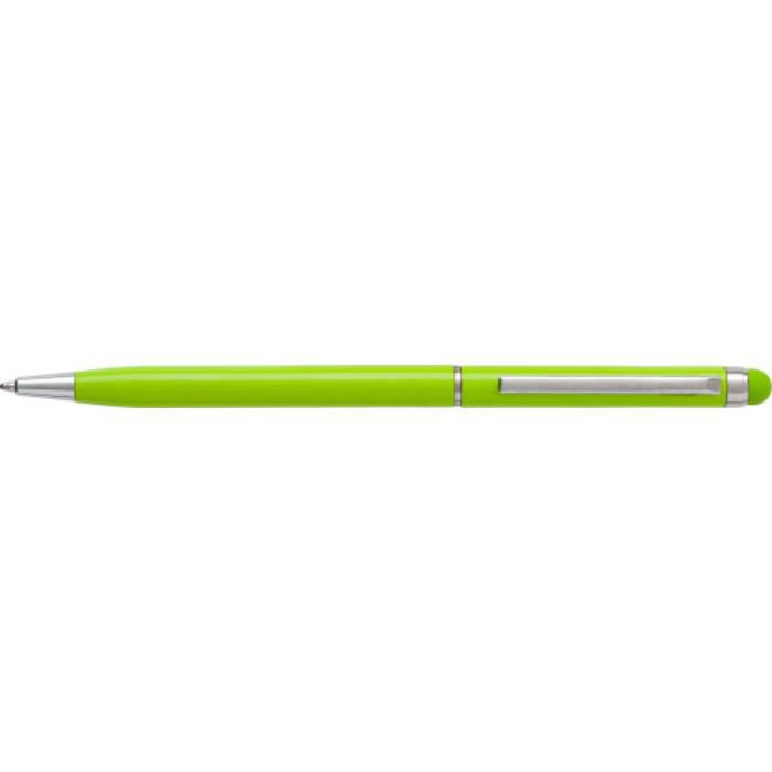 GI3832-19Kugelschreiber aus Aluminium Irina_ Limettengruen